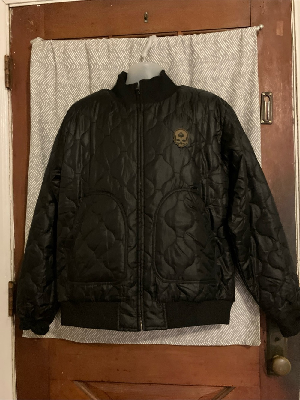 Zero Foxtrot Woobie Tanker Jacket (Black), Mens Size XL
